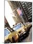 Line of Taxi Cabs in New York City, New York, USA-Bill Bachmann-Mounted Photographic Print