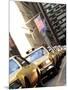 Line of Taxi Cabs in New York City, New York, USA-Bill Bachmann-Mounted Photographic Print