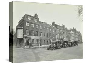 Line of Taxis, Abingdon Street, Westminster, London, 1933-null-Stretched Canvas