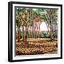 Line of Trees, 2009-Noel Paine-Framed Giclee Print