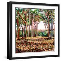 Line of Trees, 2009-Noel Paine-Framed Giclee Print