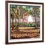 Line of Trees, 2009-Noel Paine-Framed Giclee Print