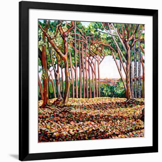 Line of Trees, 2009-Noel Paine-Framed Giclee Print