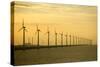 Line of Wind Turbines-Owen Franken-Stretched Canvas