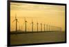 Line of Wind Turbines-Owen Franken-Framed Photographic Print