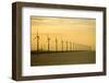 Line of Wind Turbines-Owen Franken-Framed Photographic Print