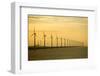 Line of Wind Turbines-Owen Franken-Framed Photographic Print