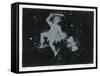 Line Passing Through the Three Great Stars of Andromeda-Charles F. Bunt-Framed Stretched Canvas