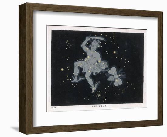 Line Passing Through the Three Great Stars of Andromeda-Charles F. Bunt-Framed Art Print