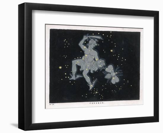 Line Passing Through the Three Great Stars of Andromeda-Charles F. Bunt-Framed Art Print