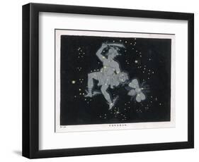 Line Passing Through the Three Great Stars of Andromeda-Charles F. Bunt-Framed Art Print