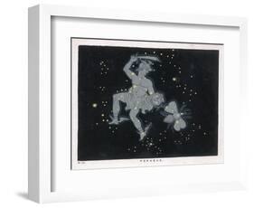 Line Passing Through the Three Great Stars of Andromeda-Charles F. Bunt-Framed Art Print