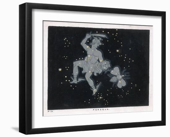 Line Passing Through the Three Great Stars of Andromeda-Charles F. Bunt-Framed Art Print