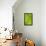 Line Study Green-Charles McMullen-Framed Stretched Canvas displayed on a wall