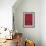 Line Study Red-Charles McMullen-Framed Art Print displayed on a wall