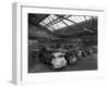 Line Up of 1950S Lorries at Spillers Animal Foods, Gainsborough, Lincolnshire, 1961-Michael Walters-Framed Photographic Print