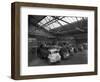 Line Up of 1950S Lorries at Spillers Animal Foods, Gainsborough, Lincolnshire, 1961-Michael Walters-Framed Photographic Print