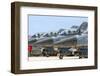 Line-Up of Hellenic Air Force F-16 Aircraft-Stocktrek Images-Framed Photographic Print