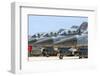 Line-Up of Hellenic Air Force F-16 Aircraft-Stocktrek Images-Framed Photographic Print