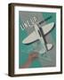 Line Up with Runway Safety Poster-null-Framed Giclee Print