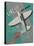 Line Up with Runway Safety Poster-null-Stretched Canvas