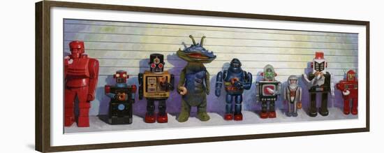 Line-Up-Eric Joyner-Framed Giclee Print