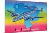 Linea Aeropostal Venezolana; the Venezuelan Airline-null-Mounted Premium Giclee Print