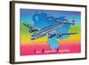 Linea Aeropostal Venezolana; the Venezuelan Airline-null-Framed Art Print