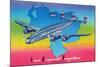 Linea Aeropostal Venezolana; the Venezuelan Airline-null-Mounted Art Print