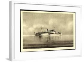 Linea Celere Di Lusso, Dampfer Capri, Navigazione-null-Framed Giclee Print