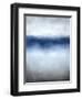 Linear Blue Horizon-Kari Taylor-Framed Premium Giclee Print