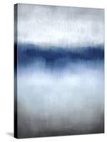 Linear Blue Horizon-Kari Taylor-Stretched Canvas