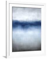 Linear Blue Horizon-Kari Taylor-Framed Giclee Print