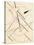 Linear Composition-Lyubov Sergeevna Popova-Stretched Canvas