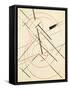 Linear Composition-Lyubov Sergeevna Popova-Framed Stretched Canvas