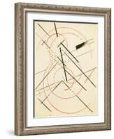 Linear Composition-Lyubov Sergeevna Popova-Framed Giclee Print