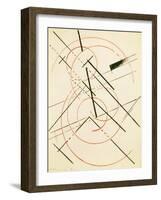 Linear Composition-Lyubov Sergeevna Popova-Framed Giclee Print