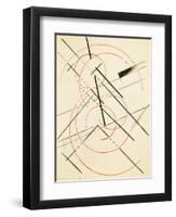 Linear Composition-Lyubov Sergeevna Popova-Framed Giclee Print