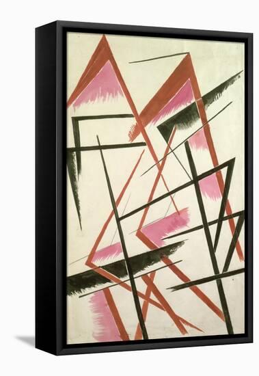 Linear Construction, c.1921-Liubov Sergeevna Popova-Framed Stretched Canvas