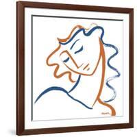 Linear Contemplation - Bright-Marsha Hammel-Framed Giclee Print