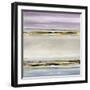 Linear Motion in Lavender-Allie Corbin-Framed Art Print