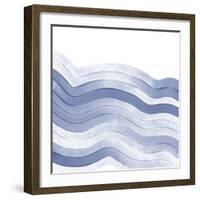 Linear Ocean - Depth-Maja Gunnarsdottir-Framed Giclee Print