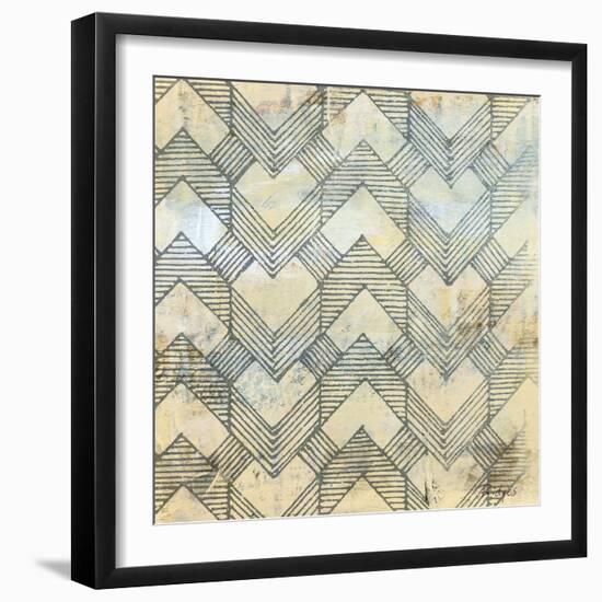 Linear Perception-Bridges-Framed Giclee Print