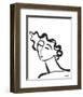 Linear Portrait - Daydreams-Marsha Hammel-Framed Art Print