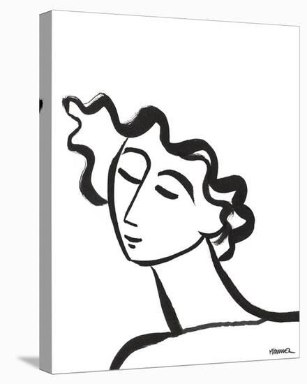 Linear Portrait - Daydreams-Marsha Hammel-Stretched Canvas