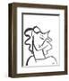 Linear Portrait - Reflection-Marsha Hammel-Framed Art Print