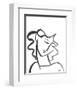 Linear Portrait - Reflection-Marsha Hammel-Framed Art Print