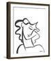 Linear Portrait - Reflection-Marsha Hammel-Framed Giclee Print