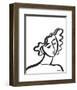 Linear Portrait - Reverie-Marsha Hammel-Framed Art Print