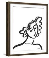 Linear Portrait - Reverie-Marsha Hammel-Framed Giclee Print